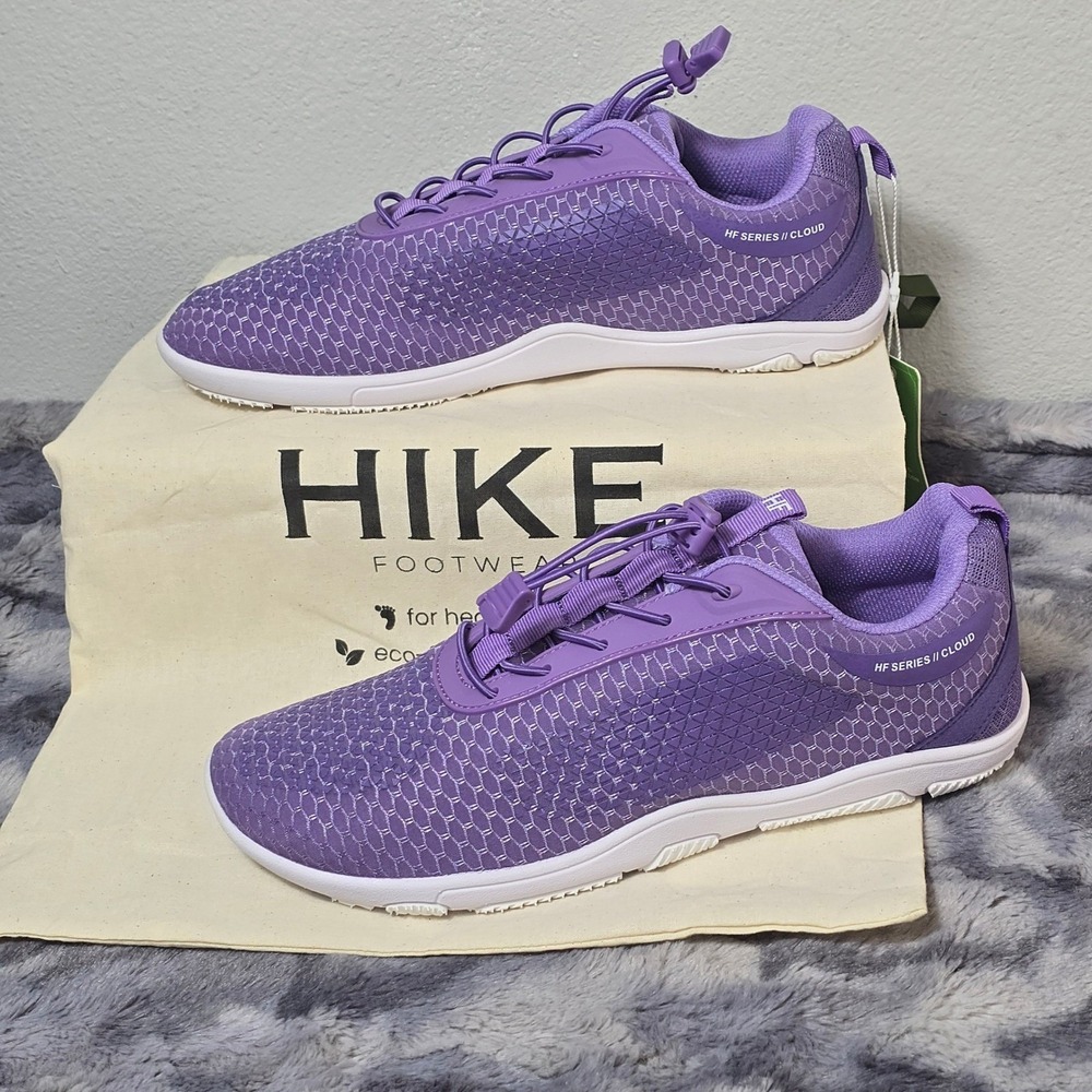 NWT Hike Footwear Cloud/ Flow Purple Barefoot Sneakers Womens EU 42 US 11